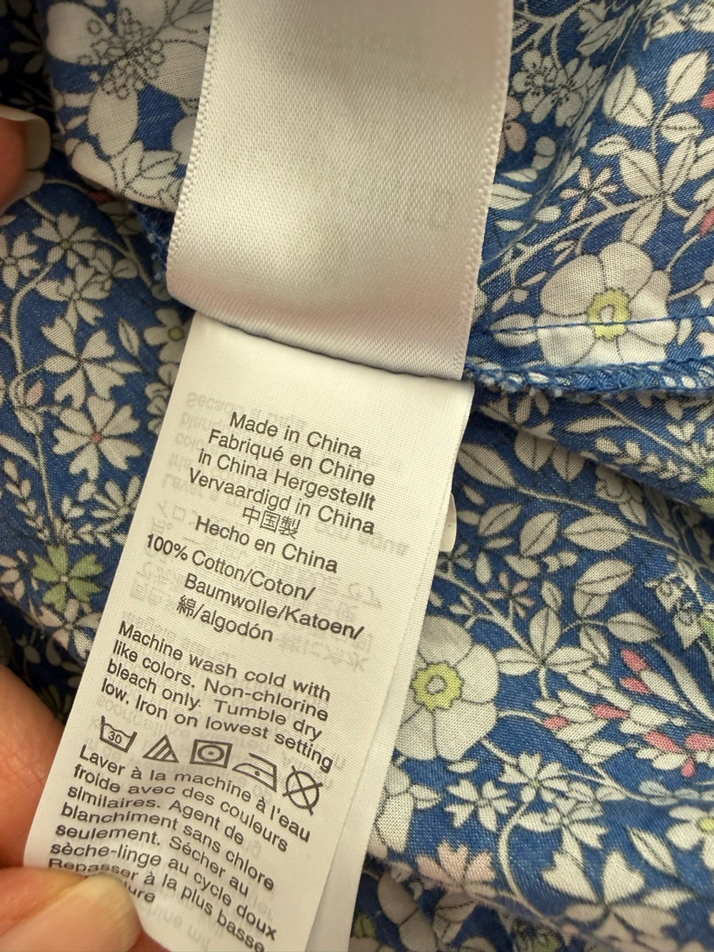 J Crew Liberty of London Junes Meadow Floral Button Down Shirt - Picture 7 of 7